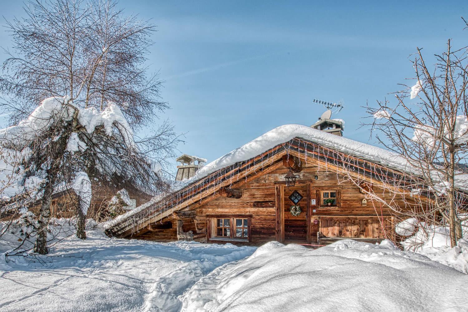 Chalet Edelweiss Megève Buitenkant foto