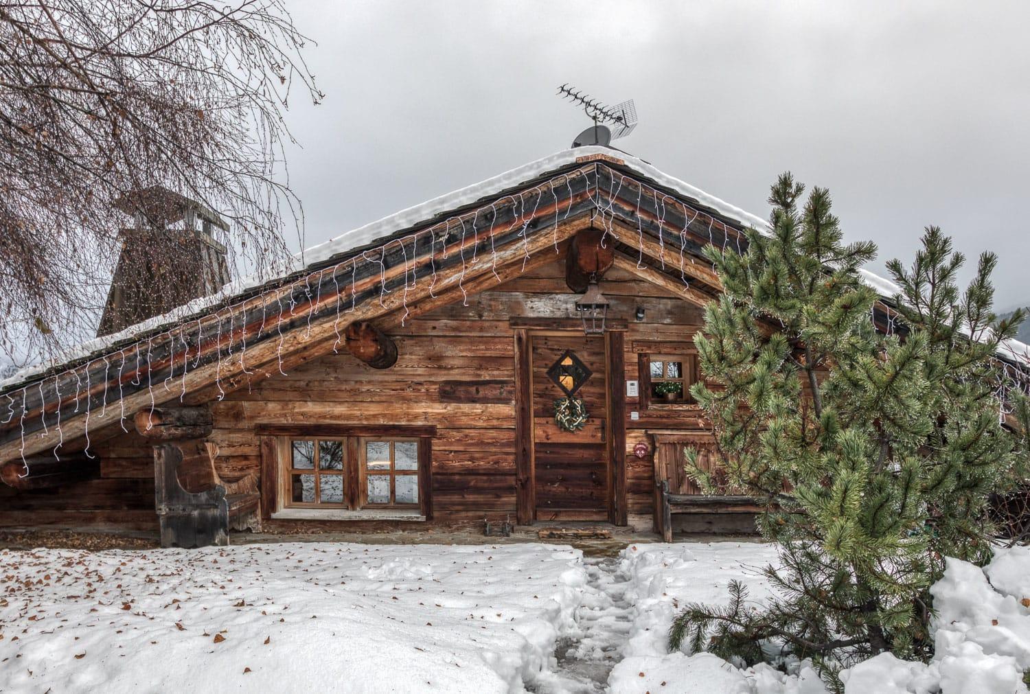 Chalet Edelweiss Megève Buitenkant foto