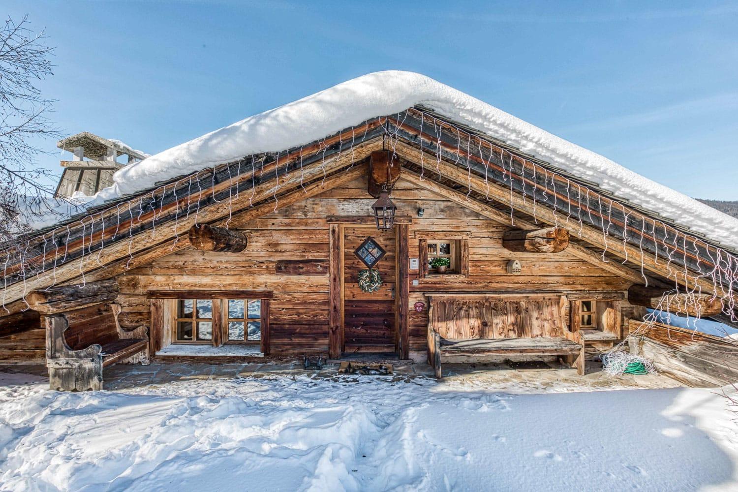 Chalet Edelweiss Megève Buitenkant foto